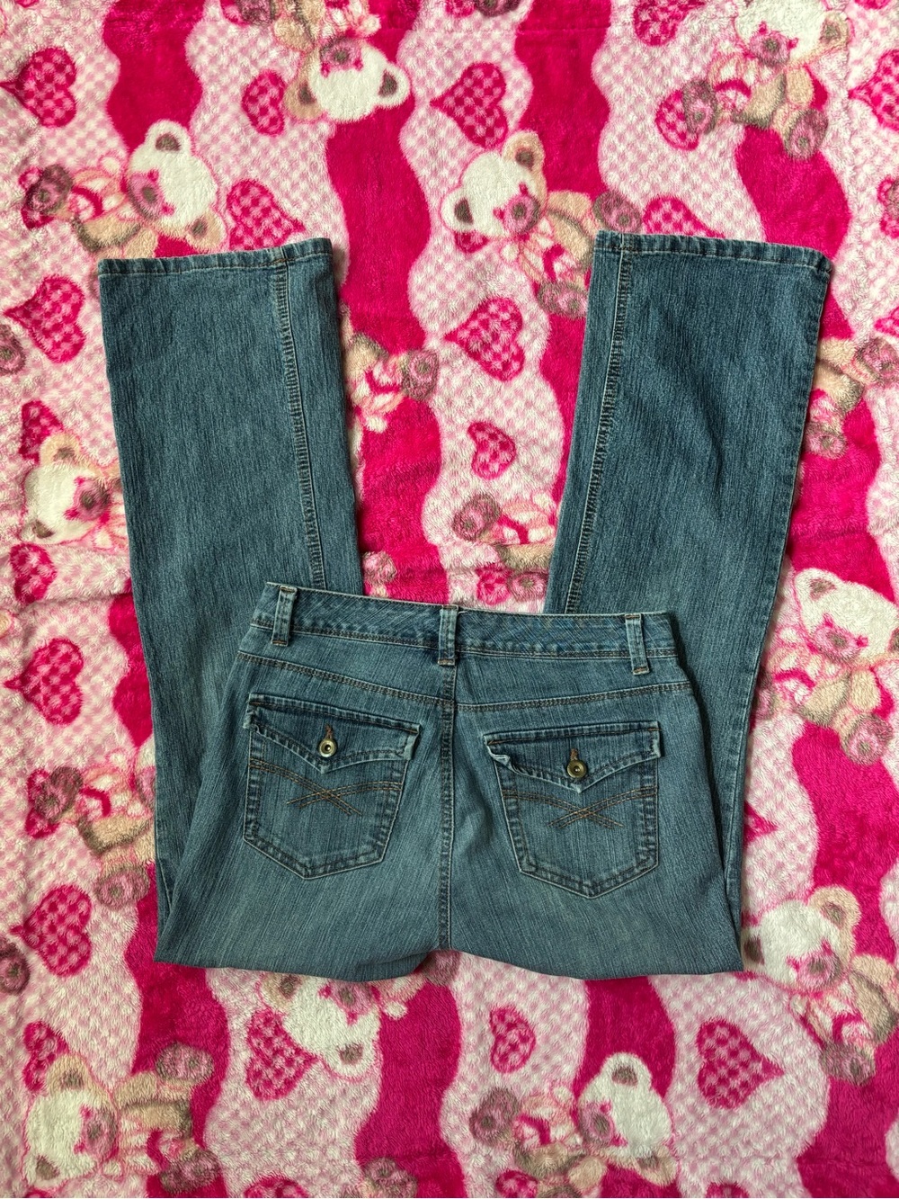 Y2K VTG Vintage grunge bootcut flare jeans